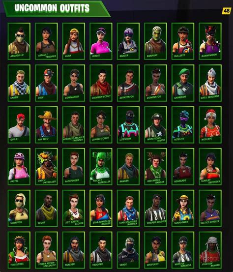 how to see all fortnite skins